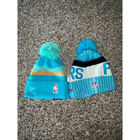 Carolina Panthers and Charlotte Hornets Buzz City Beanie Hats - Picture 5 of 7